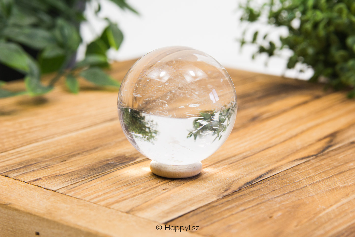 Clear Quartz Sphere No. 1 - 02