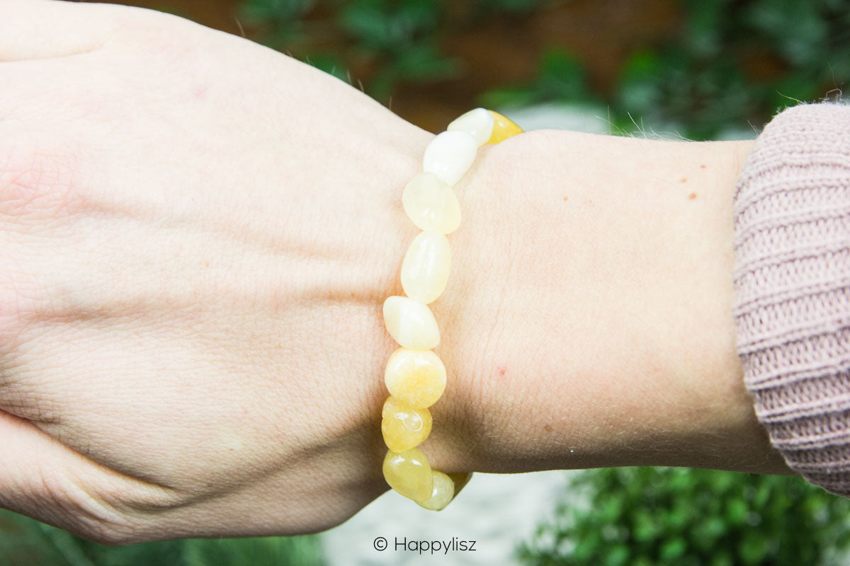 Crystal Bracelet - Orange Calcite - Arm