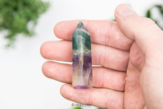 Fluorite - Point - No 3 - In Hand