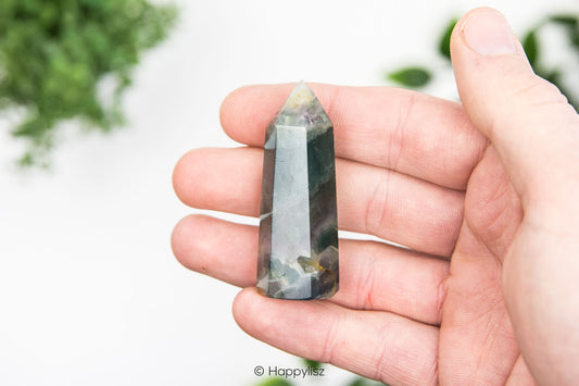 Fluorite - Point - No 4 - In Hand
