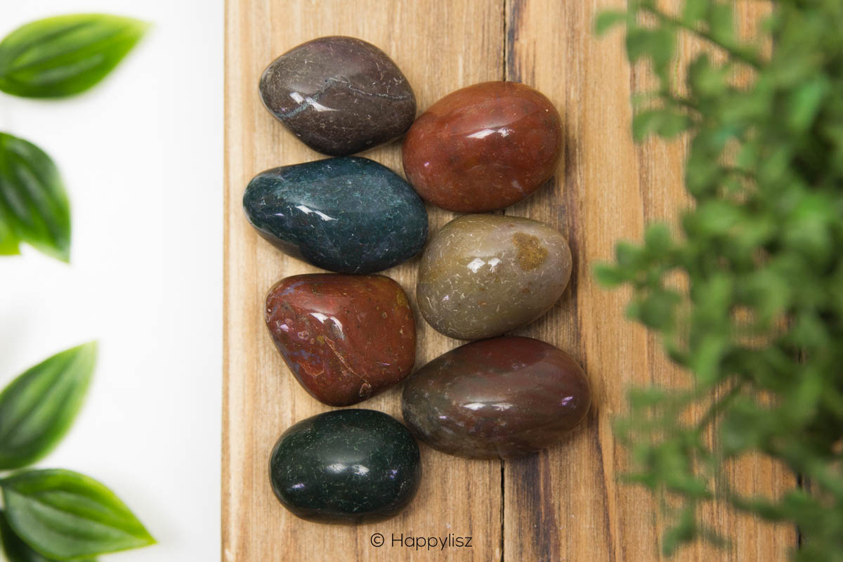 Heliotrope - Tumbled Stone - M