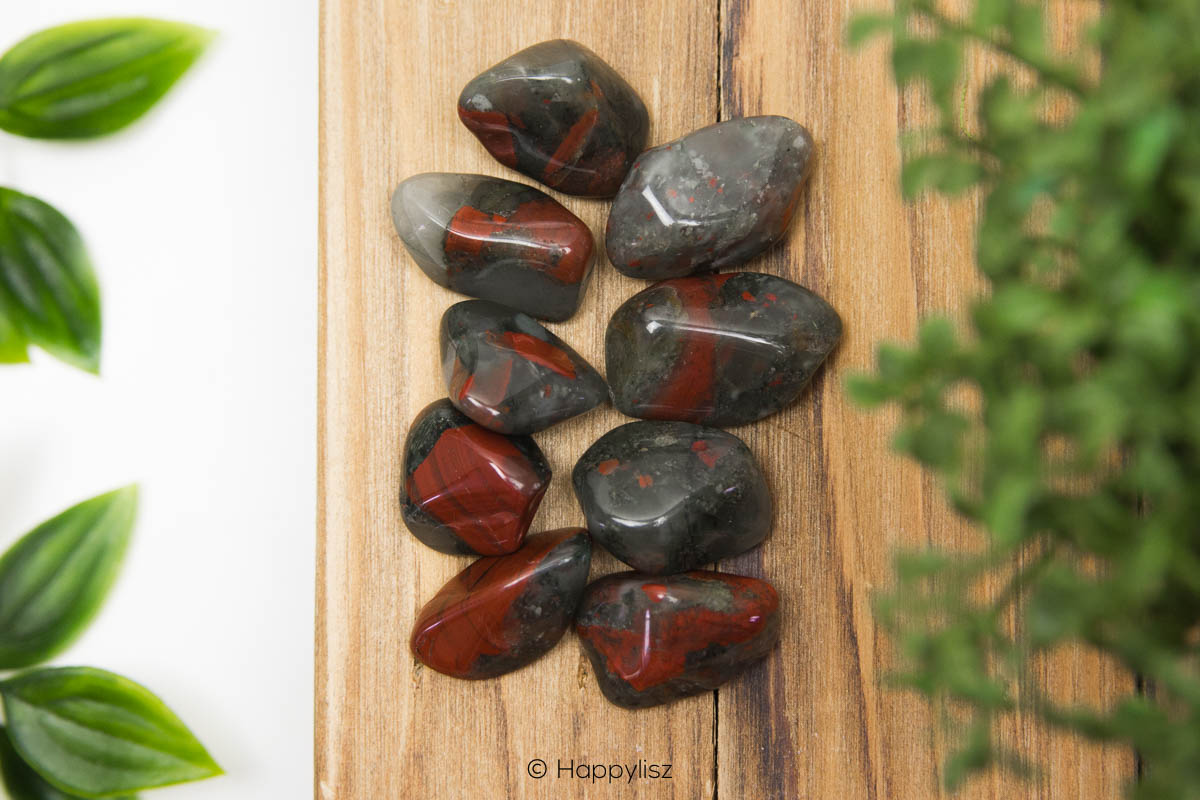 Heliotrope - Tumbled Stone - S