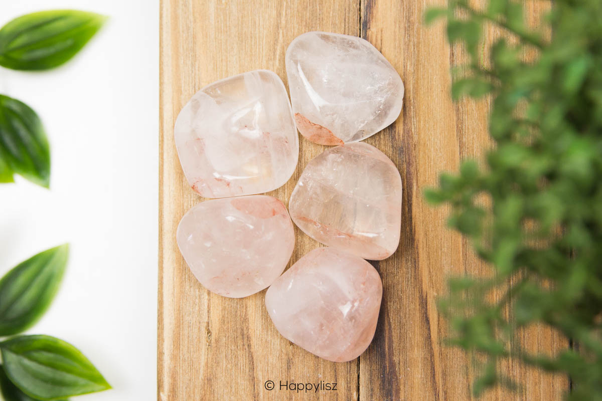 Hematite Quartz - Tumbled Stone