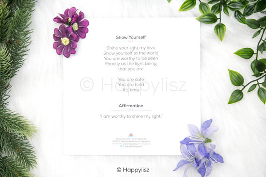 Inner Orgonite - Art Print - Show Yourself - 02