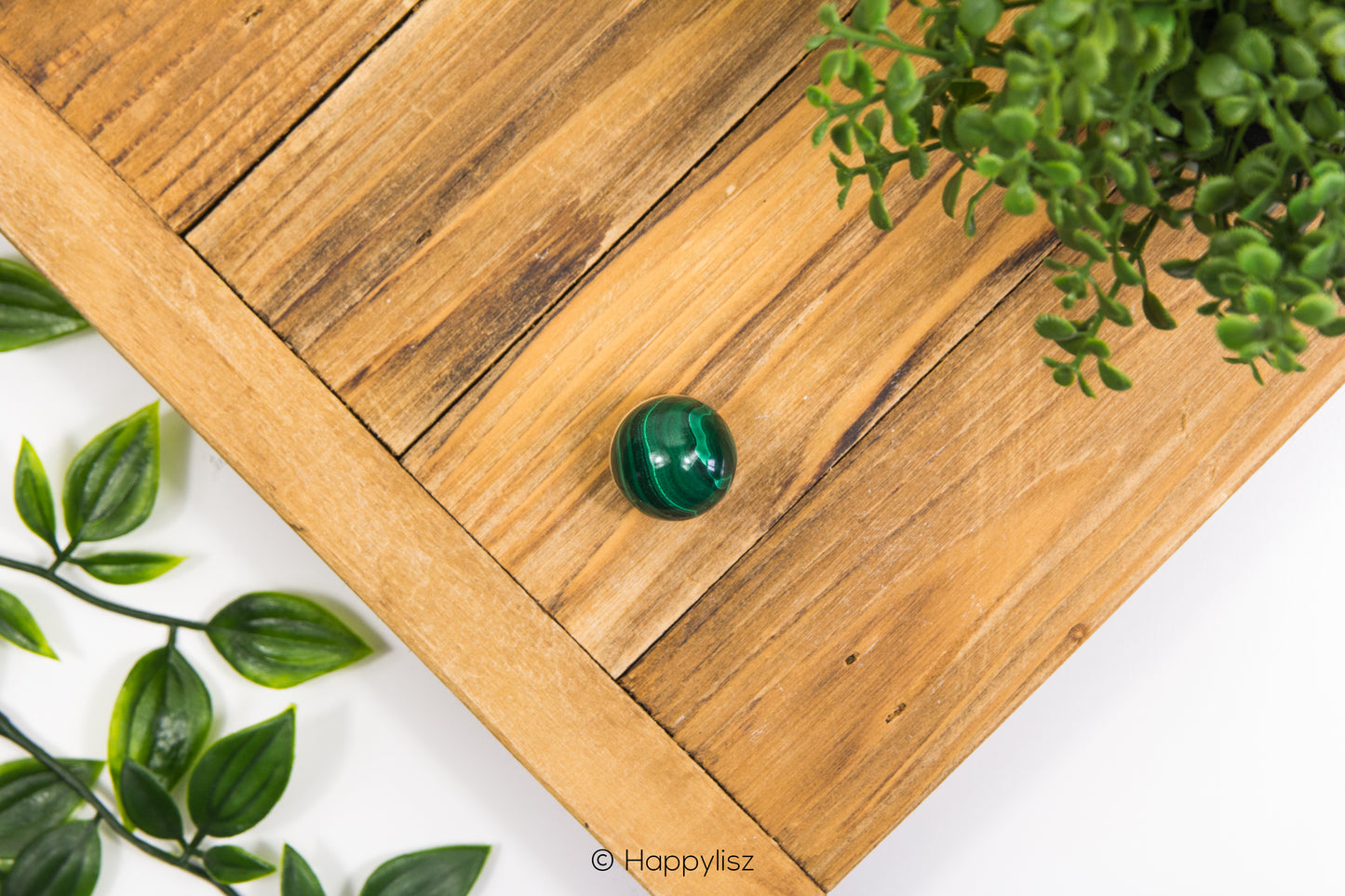 Malachite - Sphere - No. 1 - Top