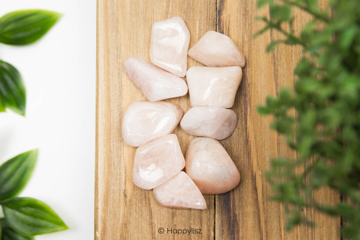 Morganite - Tumbled Stone