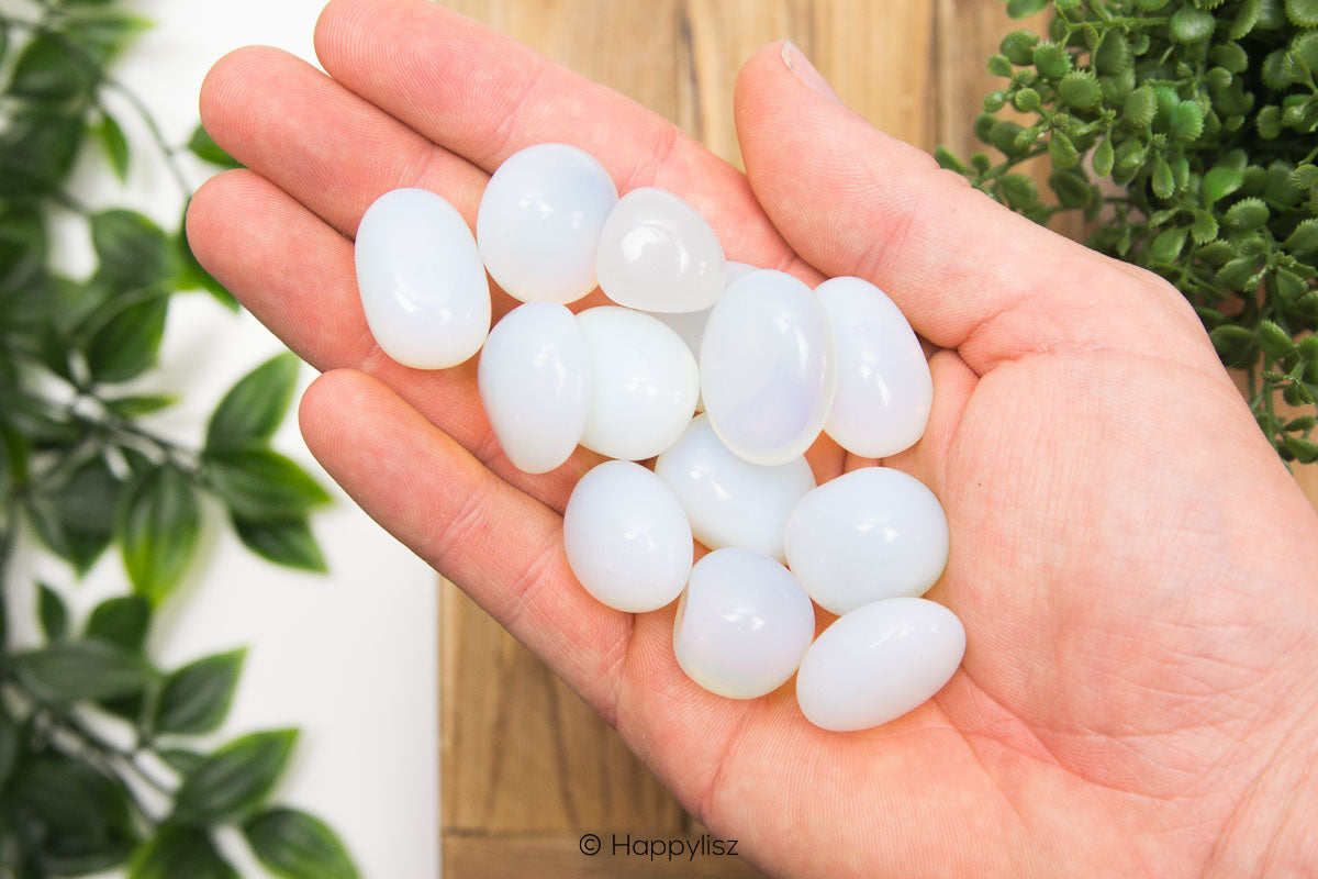 Opalite - Tumbled Stone - In Hand