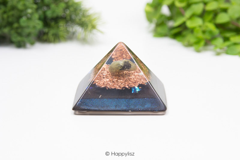 Orgonite Pyramid - Labradorite - Side