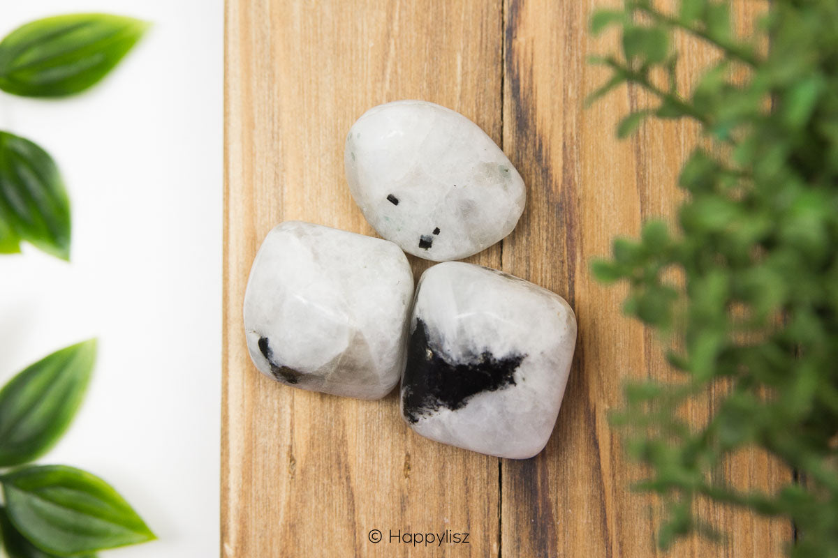 Rainbow Moonstone - Tumbled Stone