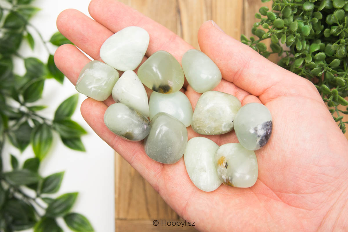 Serpentine - Tumbled Stone - In Hand