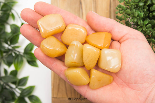 Yellow Aventurine - Tumbled Stone - In Hand