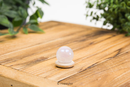 Angel Aura Rose Quartz - Sphere - No. 1 - 02