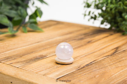 Angel Aura Rose Quartz - Sphere - No. 2 - 02