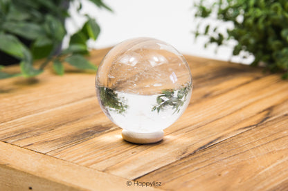 Clear Quartz Sphere No. 1 - 02
