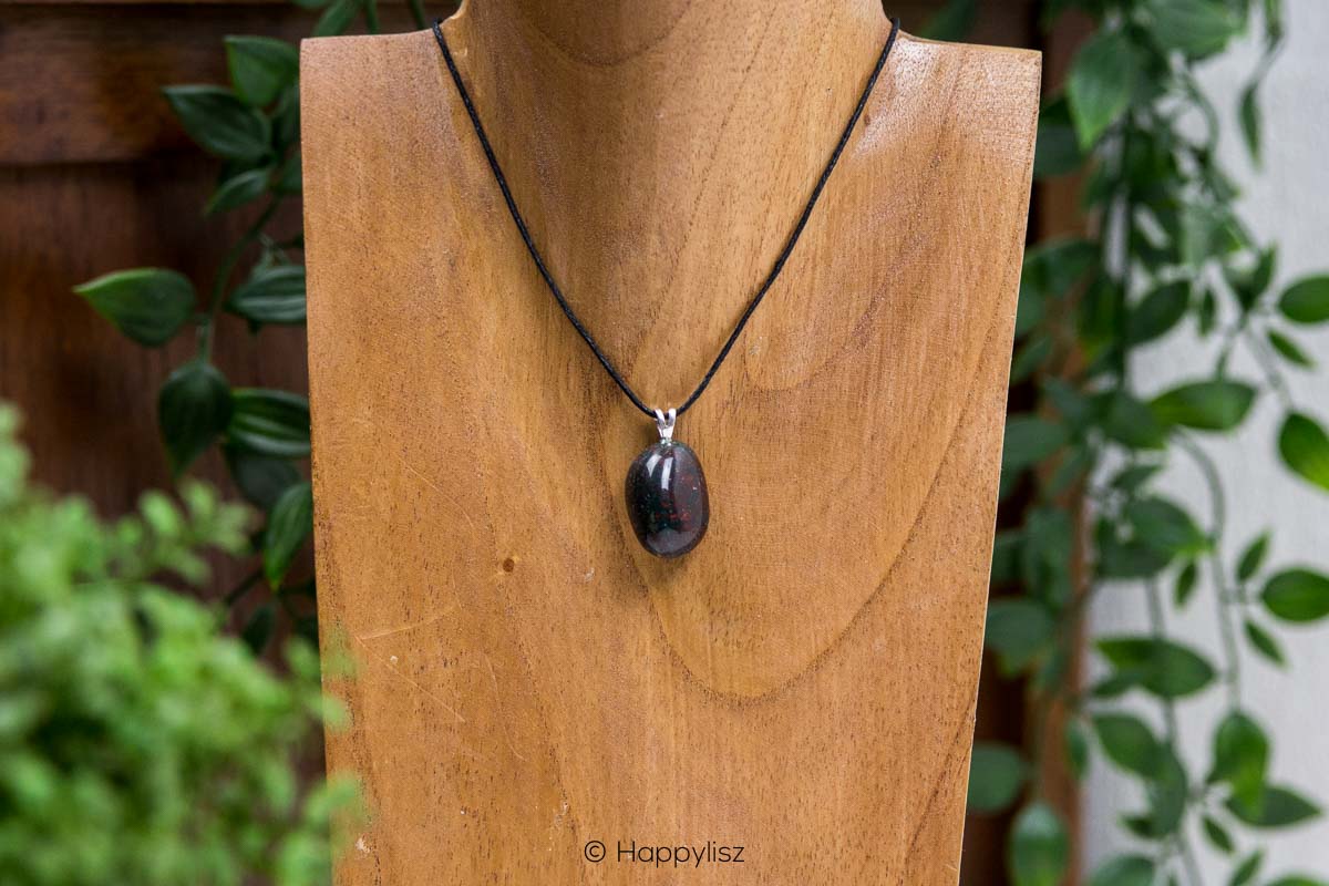 Crystal Pendant - Heliotrope - Hanging