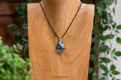 Crystal Pendant - Moss Agate - Hanging