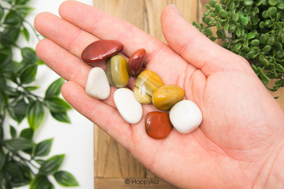 Mookaite - Tumbled Stone - S - In Hand