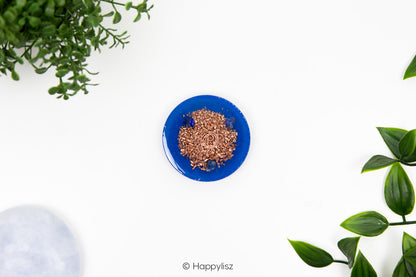 Orgonite Disc - Sri Yantra - Lapis Lazuli - Bottom