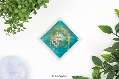 Orgonite Pyramid - Aquarius - No. 1 - Top