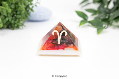 Orgonite Pyramid - Aries - No. 1 - Front
