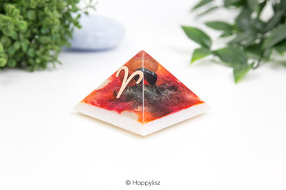 Orgonite Pyramid - Aries - No. 1 - Side