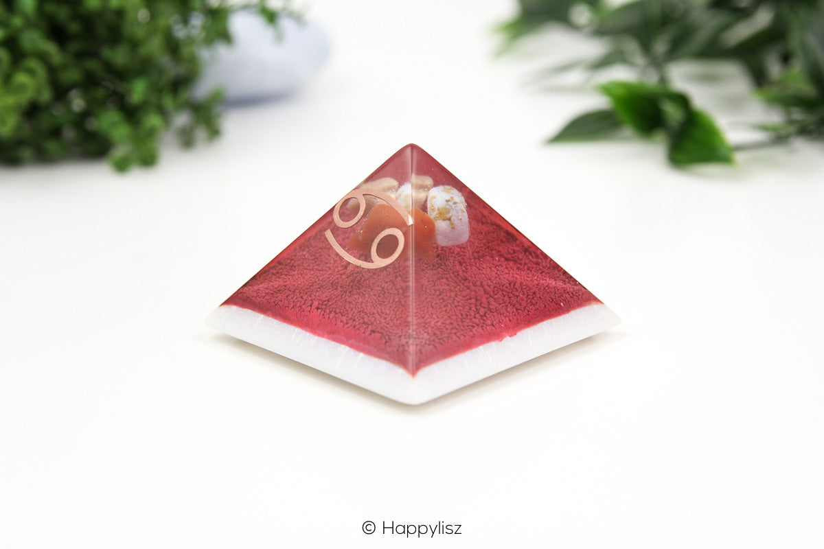 Orgonite Pyramid - Cancer - No. 2 - Side