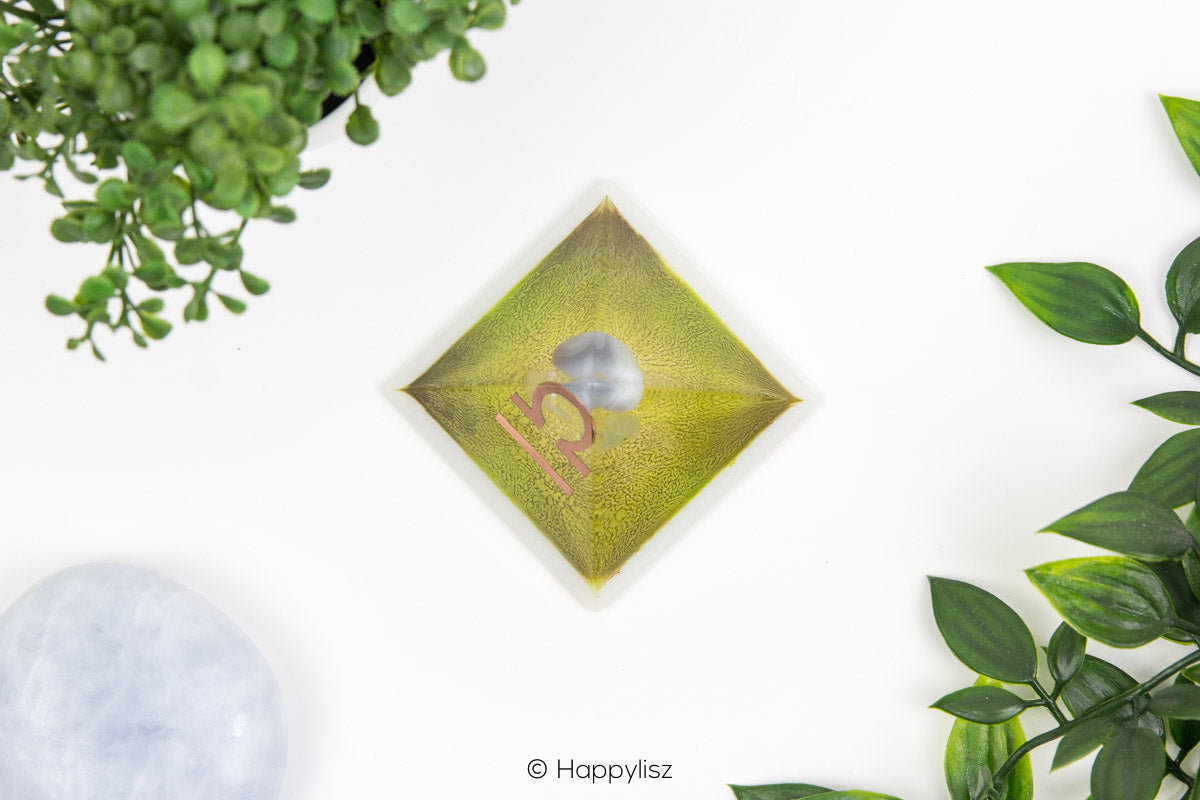 Orgonite Pyramid - Libra - No. 1 - Top