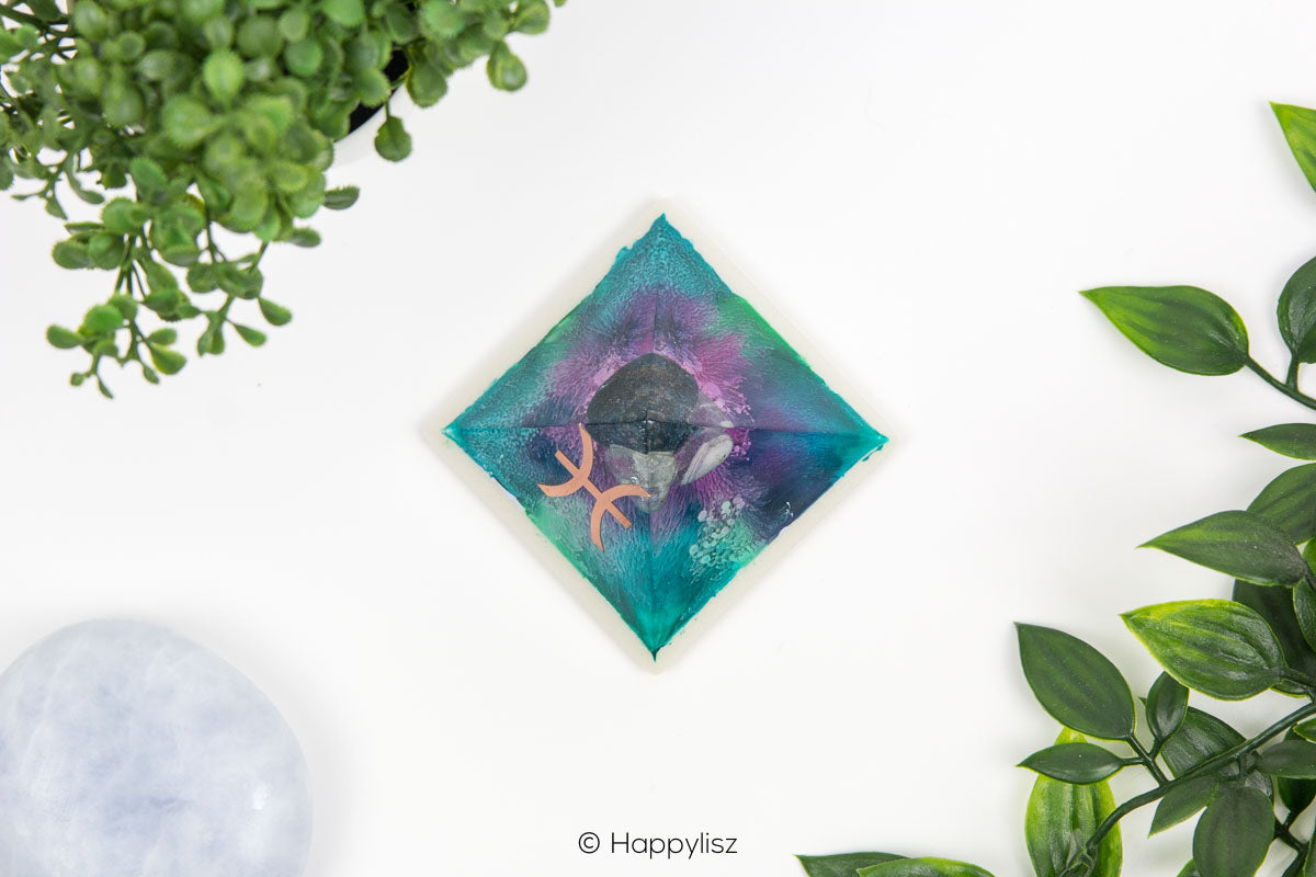 Orgonite Pyramid - Pisces - No. 1 - Top