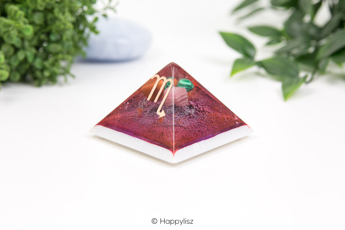 Orgonite Pyramid - Scorpio - No. 1 - Side