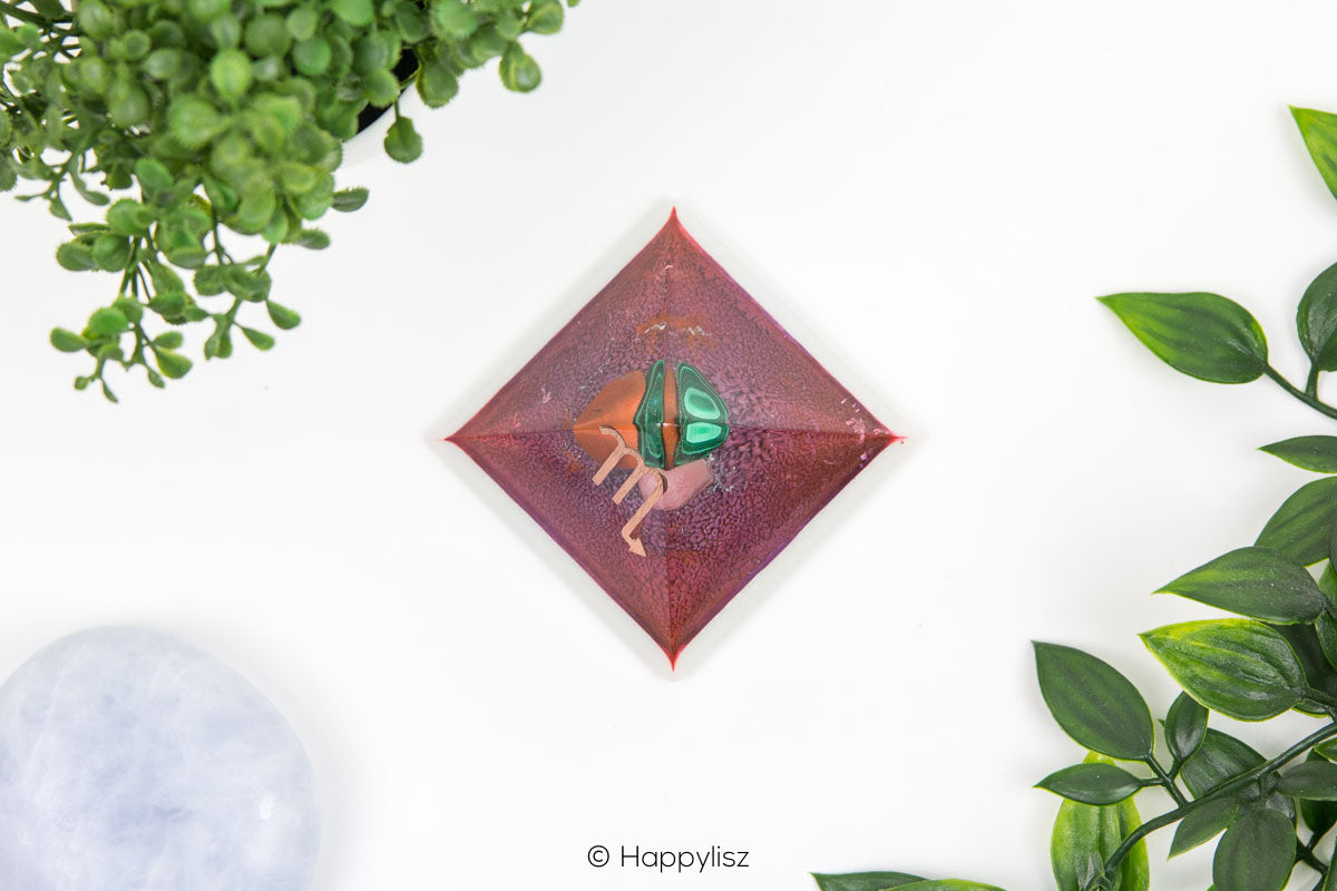 Orgonite Pyramid - Scorpio - No. 1 - Top