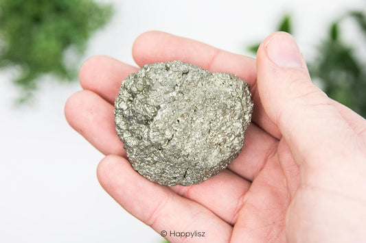 Pyrite - Raw Chunk - No. 1 - In Hand