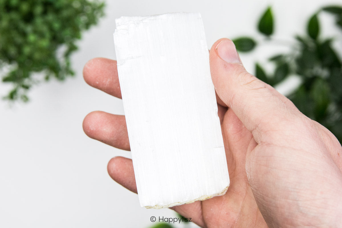Selenite - Raw Chunk - No. 2 - In Hand