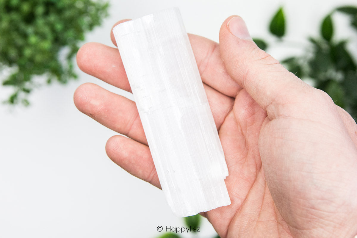 Selenite - Raw Chunk - No. 3 -In Hand