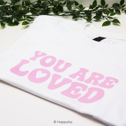 You Are Loved - T-Shirt - White - Text